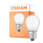 Osram Classic LED E27 Esférica Con Filamento Mate 5.5W 806lm - 827 Luz Muy Cálida | Reemplazo 60W