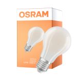 Osram Classic LED E27 Pera Con Filamento Mate 3.8W 806lm - 827 Luz Muy Cálida | Regulable - Reemplazo 60W