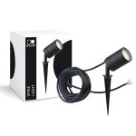 D'Lite Pico Luz Fuse Cable De Alimentación Negro | IP65 - Apta para 1x GU10 | incl. cable 2 Meter