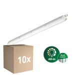 Multipack 10x Philips Pantalla LED Estanca Coreline WT120C G3 28W 4600lm - 840 Blanco Frio | 120cm - Reemplazo 2x36W