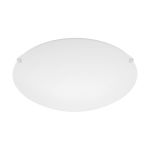 Eglo Pared y Luz de techo Mars Acero Blanco | IP20 - Apta para 1x E27 