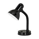 Eglo Lámpara De Mesa Basic Acero Negro | IP20 - Apta para 1x E27 