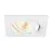 SLV New Tria 68 Foco Aluminium Blanco Cuadrado 11W 700lm 38D - 918-930 Dim To Warm | Recorte 68mm - Mejor Reproducción De Color