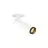 SLV Grip! Acero Foco Blanco 21W 2010lm - 930 Luz Cálida | Mejor Reproducción De Color - Regulable