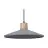 Ledvance Decor Hormigón/Acero/Madera Colgante De Luz 320 Oscuro Gris | Apta para E27