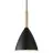 DFTP by Nordlux Pure 20 Colgante De Luz Metal y Madera Negro | Apta para E27