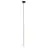 Emibig Colgante De Luz Selter Acero Negro | Apta para 1x G9 - Max 8W