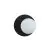 Emibig Luz De Pared Oslo Acero Negro | Apta para 1x E14 - Max 10W