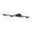 Emibig Luz de techo Fragment Acero Negro | Apta para 3x GX53 - Max 12W