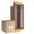 Multipack 6x Nordlux Nico Luz De Pared Aluminium Oxidado Up & Down | IP54 - Apta para 2x GU10