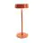 Eglo Lámpara De Mesa Simeri Solar Acero Naranja 3W 250lm - 830-860 Ajustable Blanco | IP44 - Regulable al tacto - USB-C