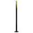 Eglo Lámpara de pie Barbotto Acero Negro, Oro 4.5W 345lm - 830 Luz Cálida | Apta para GU10