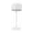 Eglo Lámpara De Mesa Roccanova Solar Acero Blanco 2W 270lm - 830 Luz Cálida | IP44 - Regulable al tacto - USB-C