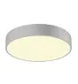 SLV Medo 40 Pared y Luz de techo Aluminium Gris Esférica 20W 2350lm - 927-930-940 CCT | IP50 - Mejor Reproducción De Color - Regulable 