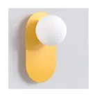 Emibig Pared y Luz de techo Viva Acero Naranja | Apta para 1x G9 - Max 8W