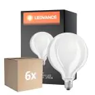 Multipack 6x Ledvance LED Classic E27 Globe Mate 11W 1521lm - 827 Luz muy Cálida | Regulable - Reemplazo 100W
