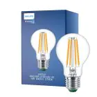 Philips MASTER LED Bulbo Ultra Efficient E27 Pera Clara 4W 840lm - 827 Luz muy Cálida | Reemplazo 60W